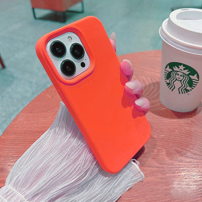 Capinha iPhone Silicone com Interior Veludo